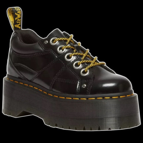Dr Martens - 5-Eye Max Leather Platform Shoes