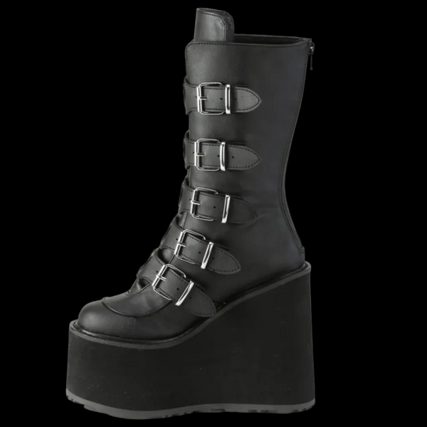 Demonia - SWING-230 Black Vegan Leather Item #SWI230/BVL