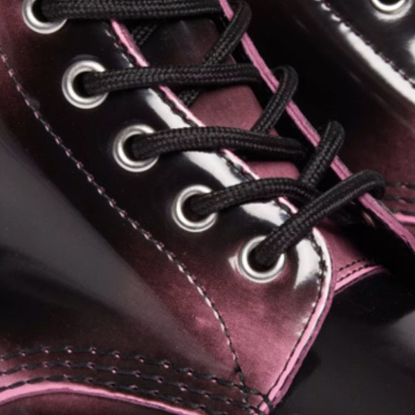 Dr Martens - 1460 Pink Rub Off Leather Boots 31815650 | Vixens and