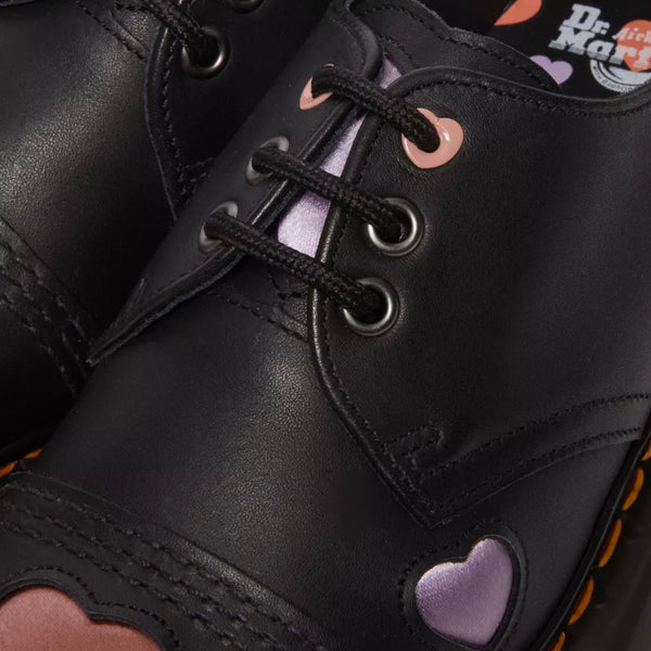 Amazon.com | Dr. Martens Womens 1461 Quad Heart Leather