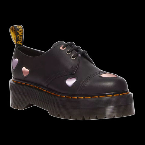 Dr Martens - 1461 Leather Heart Platform Shoes