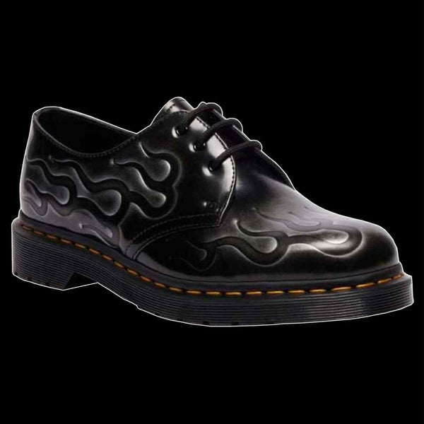 Dr Martens - 3 Eyelet Brush Off Shoe SKU 31899649 | Vixens and Angels