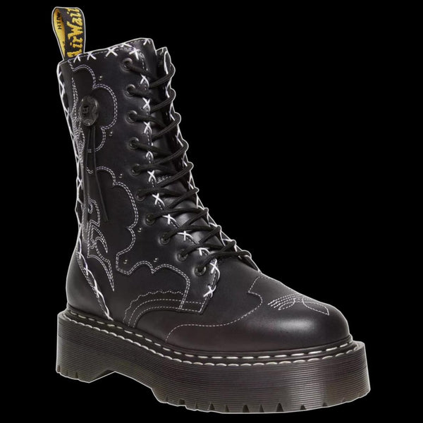 DOC DR. MARTENS X MARK WIGAN PARTY PEOPLE LEATHER BOOTS SIZE