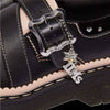 Dr Martens - Kemsley Leather Buckle Platform Shoes