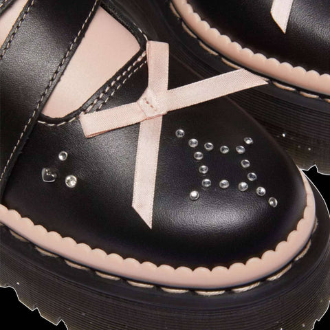 Dr Martens - Kemsley Leather Buckle Platform Shoes