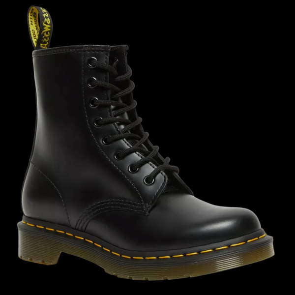 Dr Martens - 8 Eyelet Women's Cut Black Boot 11821006 | Vixens and