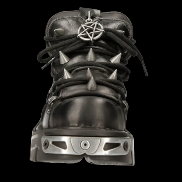 New Rock - Hell Hound Ankle Boot | Vixens and Angels