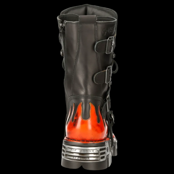 New Rock - Inferno Flame Boot at FashioNation | Vixens and Angels