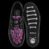 TUK - Pink Leopard Print Suede D-Ring VLK Creeper Sneaker Shoe