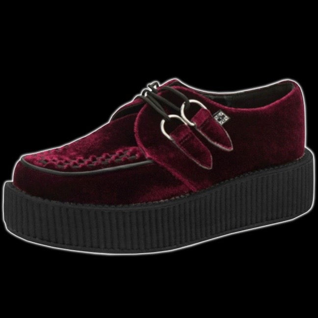 T.U.K - Burgundy Velvet Viva Mondo