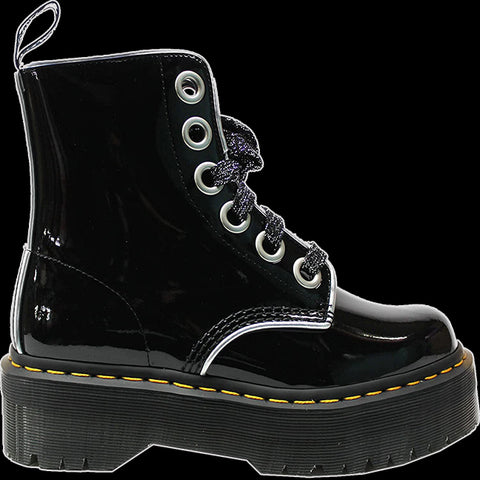 Dr Martens - 6 Eyelet Molly Patent Leather Boot