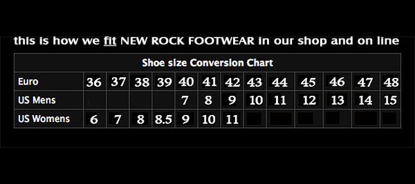 New Rock O-Ren Boot SKU number: M-236-S1 FashioNation Denver 