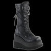 Demonia - SHAKER-70 Black Vegan Leather Tall Shaker