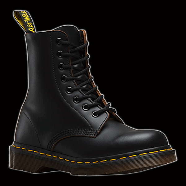 DR. MARTENS - 1460 Vintage Black Made In England Boots