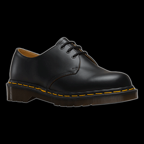 Dr Martens - 3 Eyelet Vintage Black Shoe