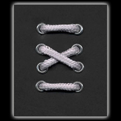Light grey round discount shoelaces