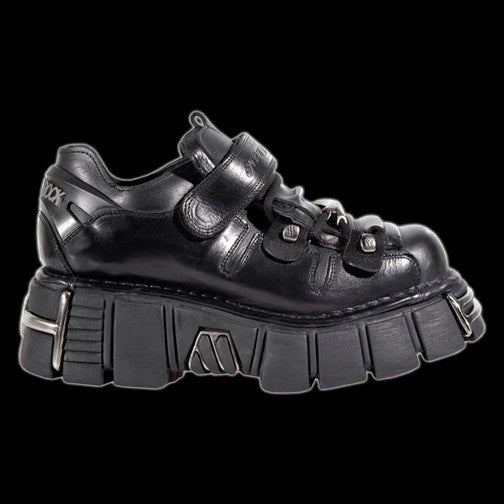 靴 NEWROCK chainboots Amazon.com: New Rock Straps and Chains Unisex Platform Boots