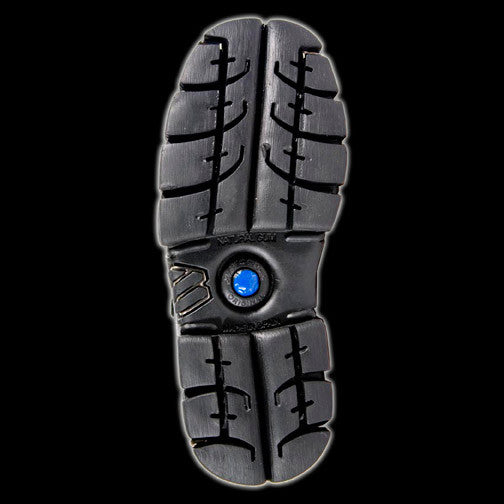 New Rock M131-S1 Black Platform Velcro Buckle Tower Sole