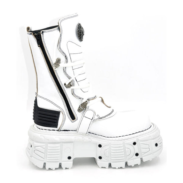 NEW ROCK ニューロック　39 Amazon.com | New Rock M.106-S29 TOWER SHOES Metallic Black Leather