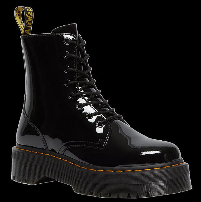 Dr Martens - 8 Eyelet Jadon Black Patent Boot