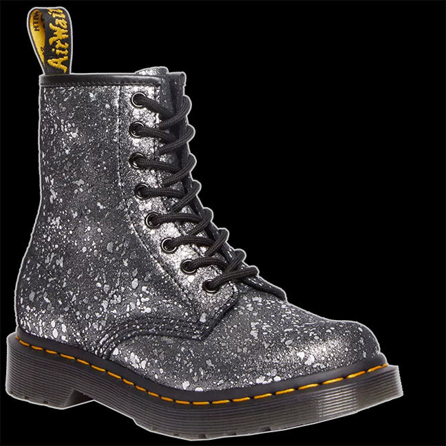 Dr Martens - 1460 Black Metallic Leather Boots