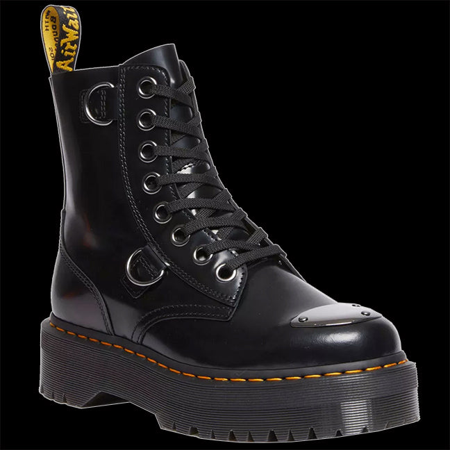 Dr Martens - 8 Eyelet D-Ring Jadon Black Boot