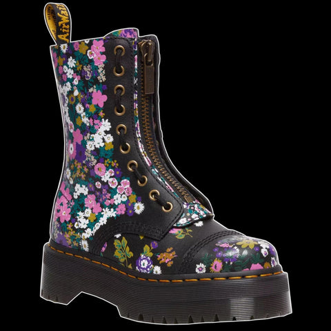 Dr Martens - Sinclair Hi Vintage Floral Platform Boots
