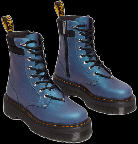 Dr Martens - Jadon II Boot Deep Blue Pull up Leather Boots