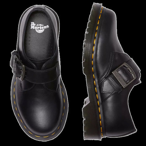 Dr Martens - One Buckle Black Leather Maryjane