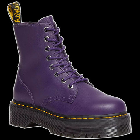 Dr Martens - 8 Purple Soft Jadon Platform Shoes