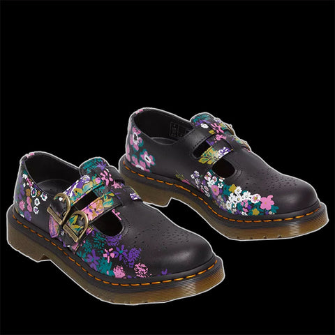 Dr Martens - 8065 Vintage Floral Leather Mary Jane Shoes