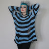 Vampire Freaks - Distressed Striped Sweater