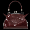 Banned - Burgundy Elvira Shimmer Handbag