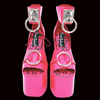 Charla Tedrick  - Pink Kink Spice Platform Heels