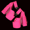 Charla Tedrick  - Pink Kink Spice Platform Heels