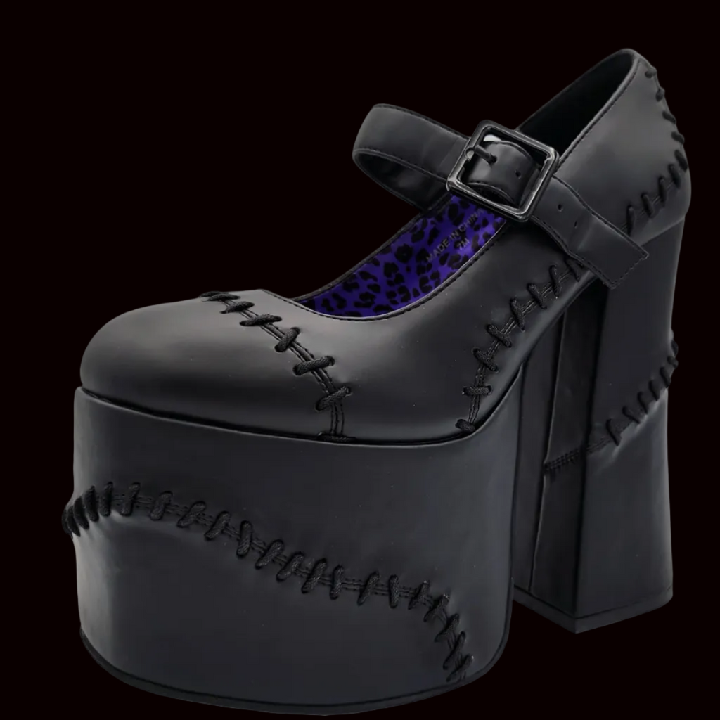 Charla Tedrick  - Ragdoll Platform Vegan Leather Heel