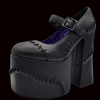 Charla Tedrick  - Ragdoll Platform Vegan Leather Heel