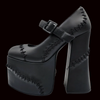 Charla Tedrick  - Ragdoll Platform Vegan Leather Heel