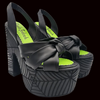 Charla Tedrick  - Venomous Platform Wedge Heels