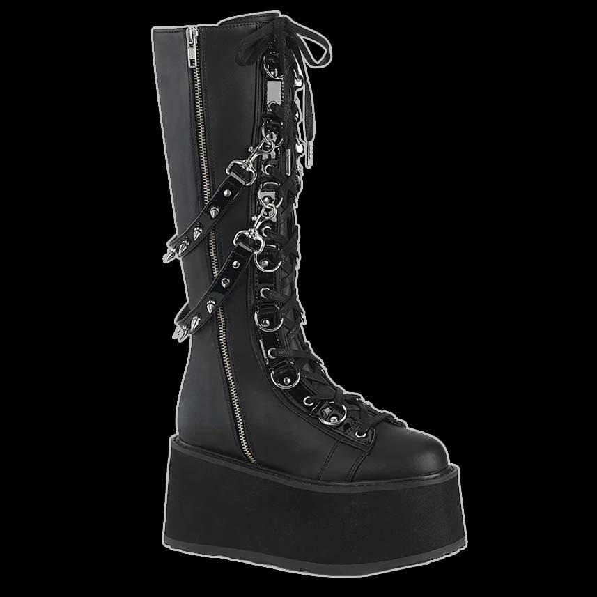 Demonia - O-Ring Damned Platform Boots