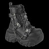 Demonia - Echo-60 Skull Buckle Boot
