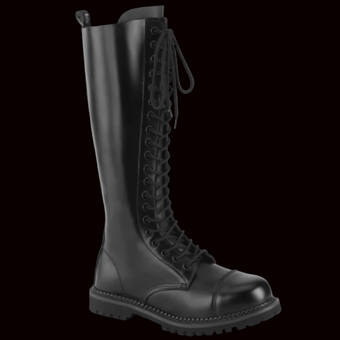 Demonia - 20 Eye Riot Lace Up Boot