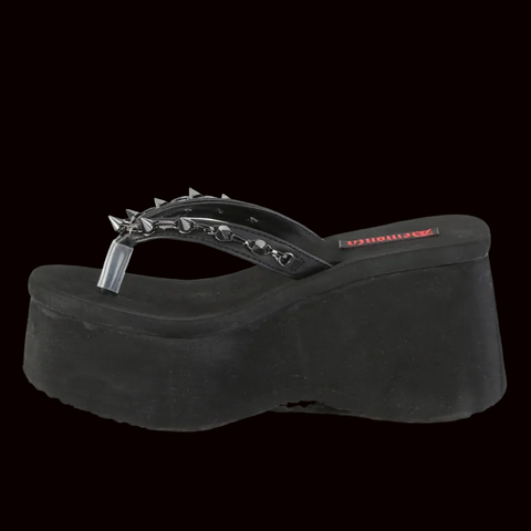 Demonia - Spike Platform Sandal FUNN-35