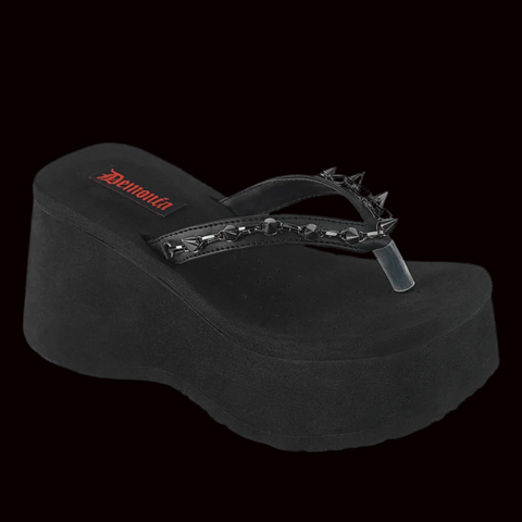 Demonia - Spike Platform Sandal FUNN-35