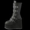Demonia - SWING-230 Black Vegan Leather
