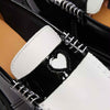 Dr Martens - Penton Heart Two-Tone Arcadia Rub Off Leather Loafers
