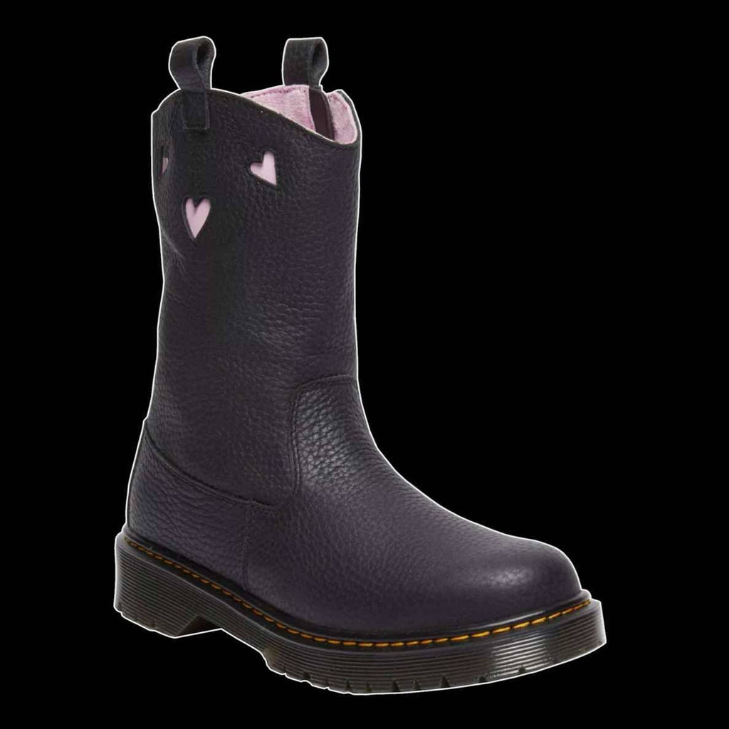 Dr Martens - Youth Pink Heart Boots