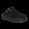 Dr Martens - ZEBZAG Black Suede Slingback Platform Mules