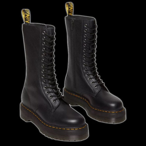 Dr Martens - 14 Eyelet Soft Leather Jadon Platform Boot