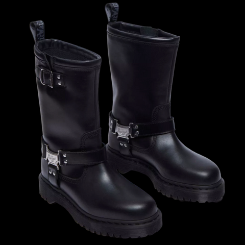 Dr Martens - Anistone Hi Leather Biker Boot